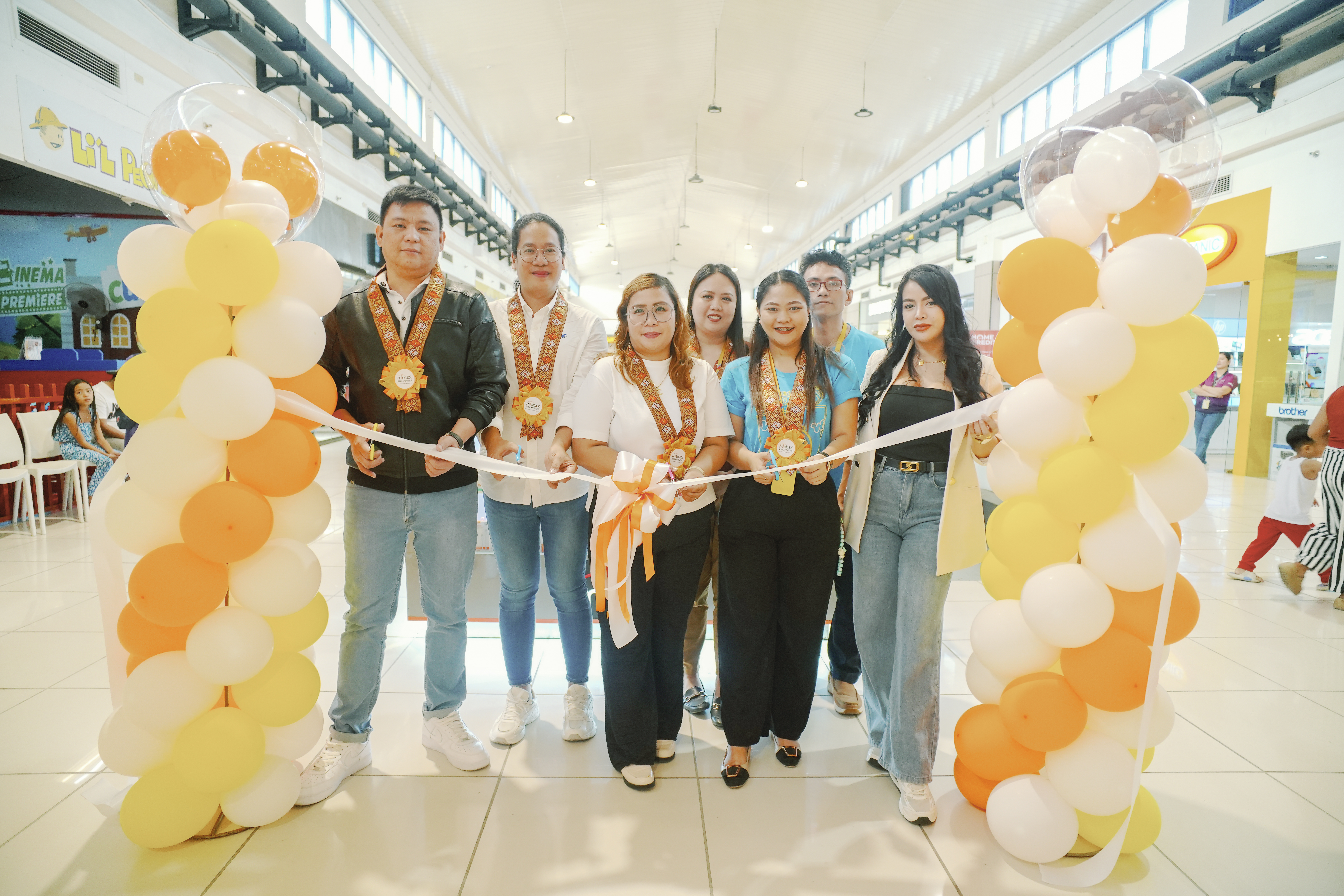 Grand opening of mietubl store at waltermart gapan 