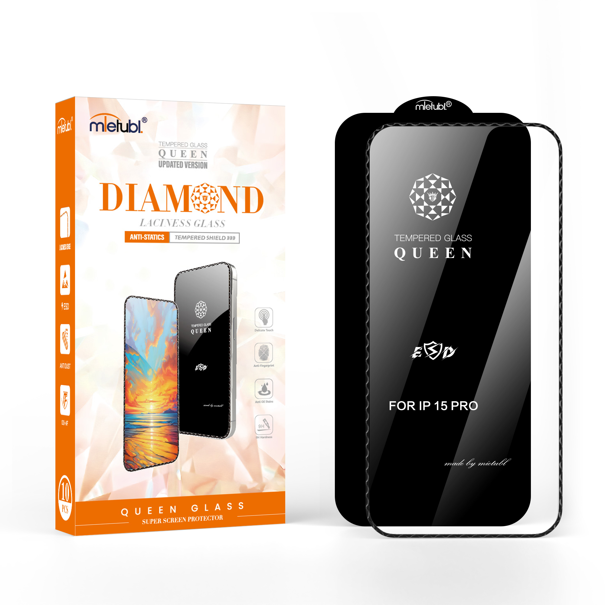 Queen Tempered Glass|Screen Protector-Mietubl