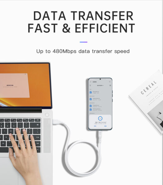 Suporta carregamento rápido USB 2.0 e Power Delivery
