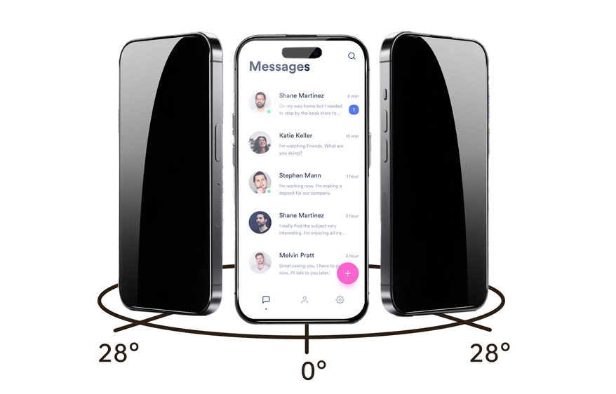 Privacy screen protector